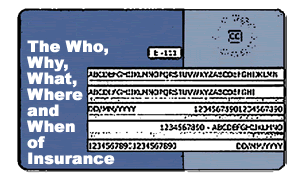 Go to The Who, Why, What, Where and When of Insurance